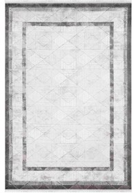 Resim Vivaldi Nüans 1047 Gri Serisi Akrilik Salon Oturma Yatak Odası Halısı Gri 