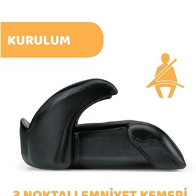 Resim Chicco Quasar Plus Yükseltici Oto Koltuğu Moon - Gri / 3+ Yaş 