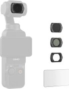 Resim Smallrig 5122 Djı Osmo Pocket 3 İçin 1/4 Siyah Difüzyon & Nd16 & Cpl / 1/4 Siyah Difüzyon Ve Vnd 2-5 
