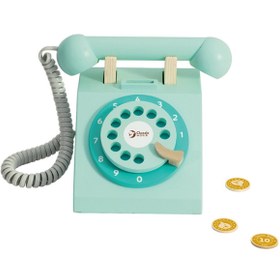 Resim Classic World Ahşap Oyuncak Telefon - 3 YAŞ VE ÜZERİ 