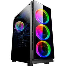 Resim Turbox Tx500 Intel Core i5 3470 27" 16 GB RAM 256 GB SSD 1 TB HDD 4 GB RX550 Ekran Kartı Curved Masaüstü Oyun Bilgisayarı 