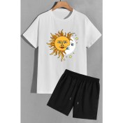 Resim Trendypassion Evren Temalı Şort T-Shirt Eşofman Takımı 