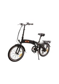 Resim Alba Fold 2 Std Elektrikli Katlanır Bisiklet Led Gösterge, 7.8ah Batarya Siyah E-bike 