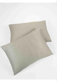 Resim Yastık Kılıfı 2 Li Saten Zarif Dokunuş Baskılı V8 