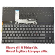 Resim HP Omen 15-en1012nt 434m4ea Notebook Klavyesi (siyah Tr) Işıklı 