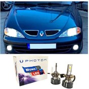 Resim Renault Megane 1 Led Xenon Uzun Far Ampulü H1 Mono Yeni Seri Beyaz 