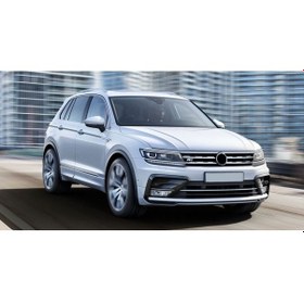 Resim Volkswagen Tıguan 2017-2021 R-Lıne Body Kıt Ön Tampon-Panjur-Dıf 
