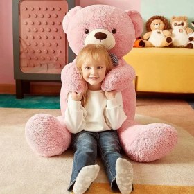 Resim Sole 100 cm Peluş Ayı -Sevdiklerinize Özel Hediyelik Peluş Ayıcık, 
