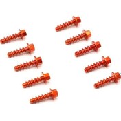 Resim Tongdashop Ktm Sx Sxf Motocross Tangerine Alüminyum Koruma Civataları 