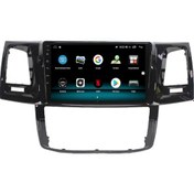 Resim Toyota Hilux Android 10 Carplay Özellikli Navigasyon Multimedya Ekran 2gb Ram + 32GB HDD 