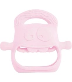 Resim Eco Lounge Pembe Bebek Silikon Diş Kaşıyıcı 