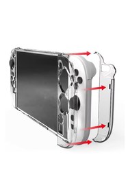 Resim Teknoroket Switch 2 Koruyucu Taşıma Çantası ve Şok Emici Şeffaf Komple Kılıf Seti 