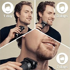 Resim Braun Series 9 Pro 9465CC Islak & Kuru Tıraş Makinesi + Clean&Charge + Deri Seyahat Kılıfı 