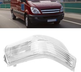 Resim Sprinter 2006-2017, 2006-2017 Için Temiz Kanat Ayna Göstergesi Lens Empid0021, dayanıklı Kullanıma Göre Hava Koşullarına dayanıklı Yanıp Sönüyor, Basit Değiştirme (Sağ) 