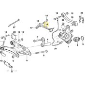 Resim Heropar Bmw E38 ve E39 Uyumlu Frow Arka Salıncak 33326768791 