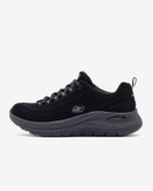 Resim Skechers Arch Fit 2.0 - Dark Horse Kadın Siyah Spor Ayakkabı 150062tk Bbk Siyah 