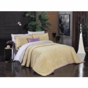 Resim Sarev Dolce Vita Çift Kişilik Sarı Yatak Örtüsü 260x250cm 