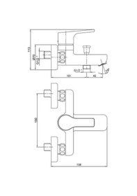 Resim Eca Luna Banyo Bataryası Altın 102802450 Altın 