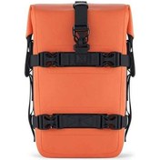 Resim Pazly 5l Su Geçirmez Motosiklet Çerçeve Çantası - Hafif & Dayanıklı Pvc Mesh Aksesuarı Turuncu Turuncu 