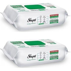 Resim Sleepy - Islak Mendil Beyaz Sabunlu 100'lü - 2 Paket Tekli 