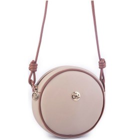 Resim Nas Bag Kadın Yuvarlak Oval Yazlık Moda Çanta Kum Taba Luna Kum - Taba 