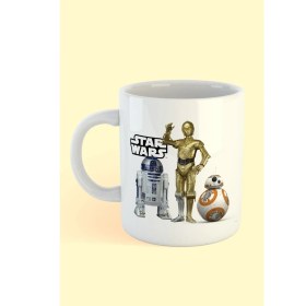 Resim Hobi Shop Starwars Droid Baskılı Kahve Kupası 