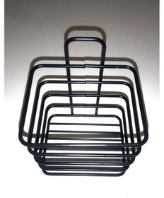 Resim Yapışkanlı Metal Diş Fırçalık Banyolar İçin Özel Siyah 