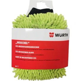 Resim Würth Microfiber Oto Yıkama Eldiveni Yeşil 18 x 23 cm 