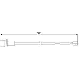 Resim BOSCH 1987474985 Fren Balata Fisi Arka (WA552659) 