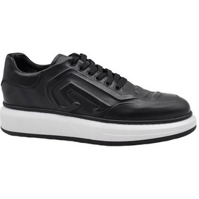 Resim Marcomen 152-21341 İthaltaban Deri Erkek Sneakers Ayakkabı Siyah 
