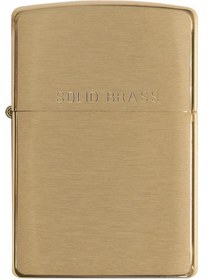 Resim Zippo Solid Brass Çakmak 