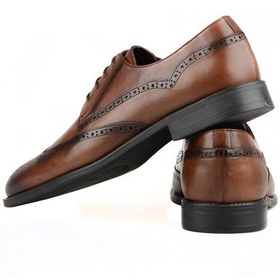 Resim Footcourt Bağcıklı Oxford Erkek Ayakkabı Kahverengi Deri 