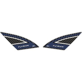 Resim GP Kompozit Yamaha NMAX 125 / 155 2021-2024 Uyumlu Artçı Ayak Pad Mavi 