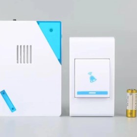 Resim Karokstore Uzaktan Kumandalı Kablosuz Wıreless Kapı Zili 32 Melodili Kapi Zili 100 Metre 