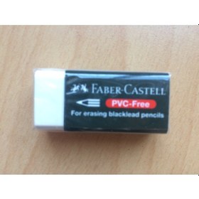 Resim Faber Castell Pvc Küçük Boy Silgi Beyaz 