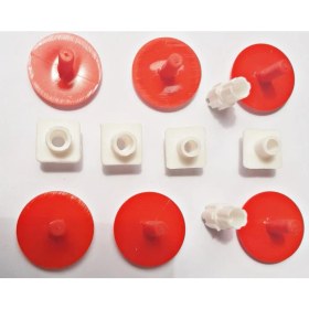 Resim Çelik Ayna Moonstar Tuvalet Alıştırıcı Yedek Montaj Vida Takımı Vida Seti TR-115 