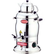 Resim teknotrust Silverinox 2200 7 Lt - 2 Demlik Çay Semaveri 