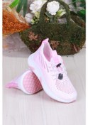 Resim Fort 507051 Gossi Rahat Esnek Hafif Bağçıksız Tekstil Delikli Kız Çocuk Ayakkabı Pembe 