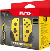 Resim Nintendo Switch JoyCon Twin Pads Controller Sarı Steel Play