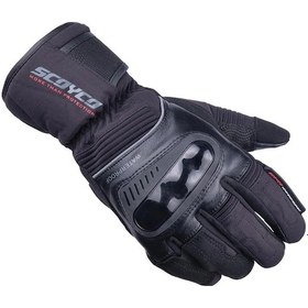 Resim Mc82 Siyah Kışlık Motosiklet Eldiven 