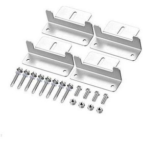 Resim Pazly 4x Alüminyum Z Braketi Montaj Aksesuarları, Ayarlanabilir Montaj, Hafif Ve Dayanıklı 