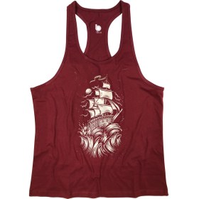Resim Bluu Wave Fitness Gym Tank Top Sporcu Atleti 