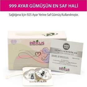 Resim Koruyucu Gümüş Göğüs Ucu Kapakları Large 