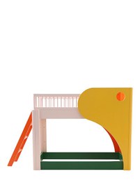 Resim Tubi Bunk Bed Renkli Merdivenli Çocuk Ranza 90 x 190 cm 