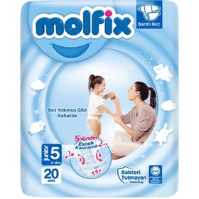 Resim Molfix Junior Çocuk Bezi 20'li 11-18 kg 
