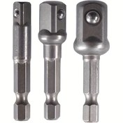 Resim Matkap Soket Adaptör Kiti Darbe Matkabı Uzatma Ucu Soket Adaptör Kiti 1/4'' 3/8'' 1/2'' Kare Başlı 1/4'' Altıgen Sap Matkap Araçları 