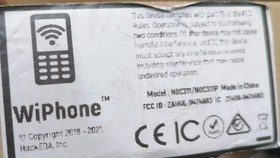 Resim Wiphone NOC311 mobile IP Telefon 