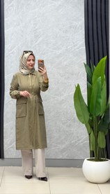 Resim Armine Trend giy çık gold fermuarlı kap kod: 26YT501 - Yeşil / 38 