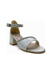 Resim Tuğba Ortopedi 706 Kız Çocuk Okul Öncesi Topuklu Abiye Ayakkabı Sedef 