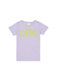 Resim U.S. Polo Assn. Kız Çocuk T-shirt 1370385 Lila 